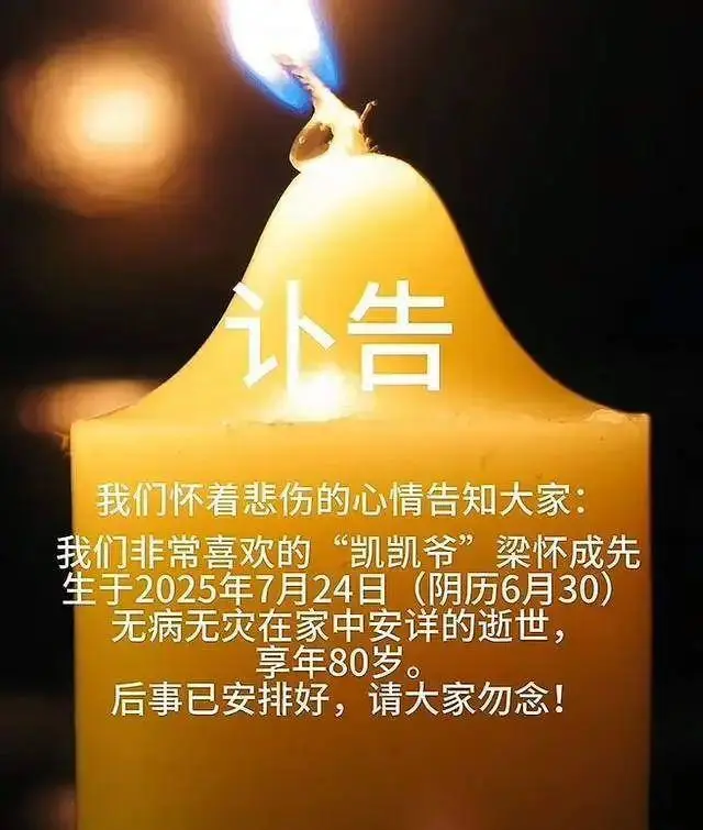 哀悼之讯传来！河南省享有盛誉的网红“凯凯爷爷”不幸离世，他凭借在节目中使用“我嘞个豆”这一充满情感的用语，赢得了众多观众的喜爱。-海马资源分享网